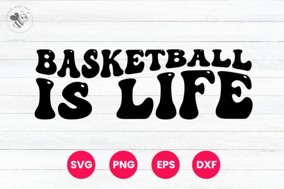 Basketball is Life Retro Groovy SVG Review