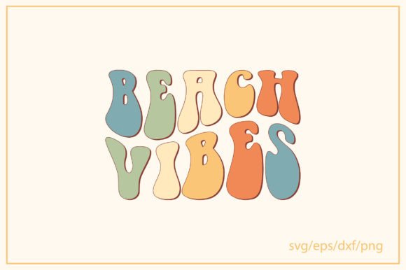 Beach Vibes Retro Svg Design Review