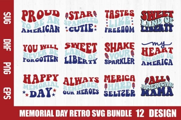 Memorial Day Retro SVG Bundle Review