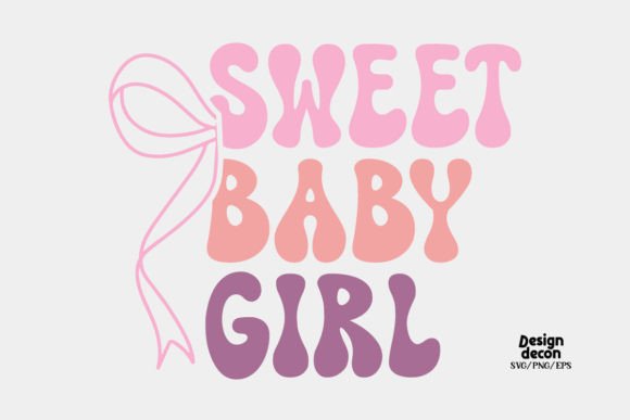Pink Coquette Sweet Baby Girl Retro SVG Review