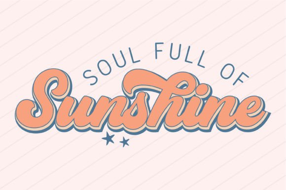 Summer Soul Full of Sunshine Retro Svg Review