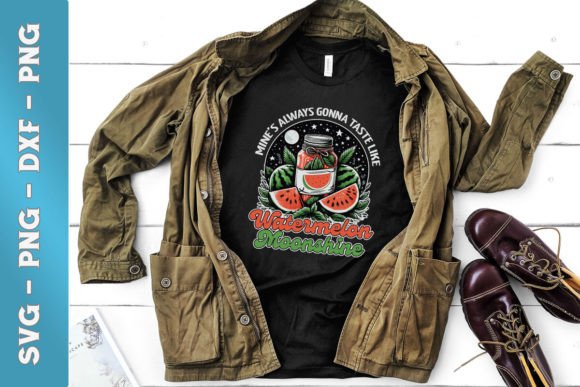Watermelon Moonshine Retro SVG Review
